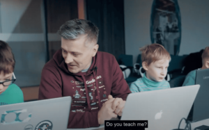 Sourcery for kids mentorius ir vaikai