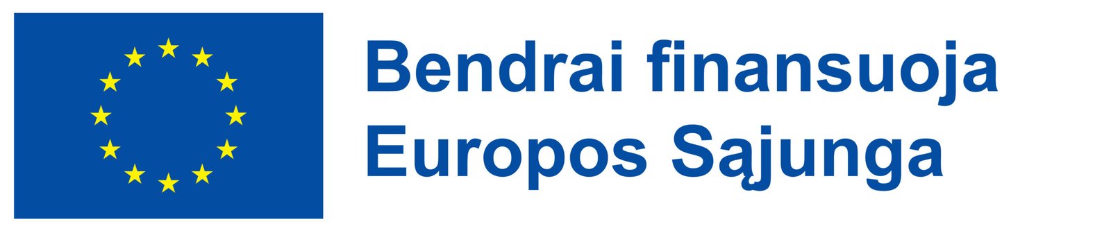 Europos Sąjungos ženklas „Bendrai finansuoja Europos Sąjunga“